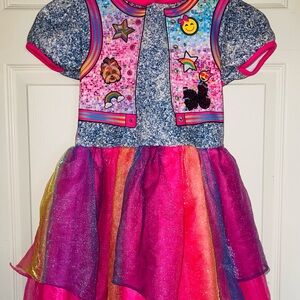 Kids Colorful Jojo Siwa Dress